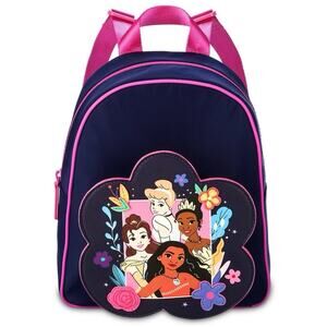 Bioworld Disney Minnie Mouse Floral Ears Woven Mini Backpack Navy Trim NWT Disney | Bags | Bioworld Disney Minnie Mouse Floral Ears  main image 3
